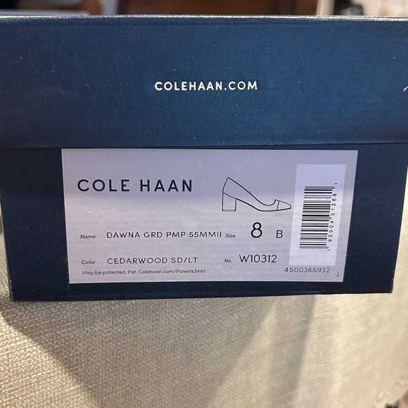 Cole Haan Dawna Grand Pump Cedarwood W10312 Size 8 B - Picture 5 of 6